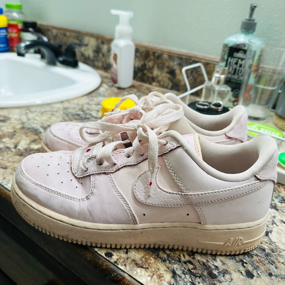 Nike Air Force 1’s (PINK LIMITED EDITION)
